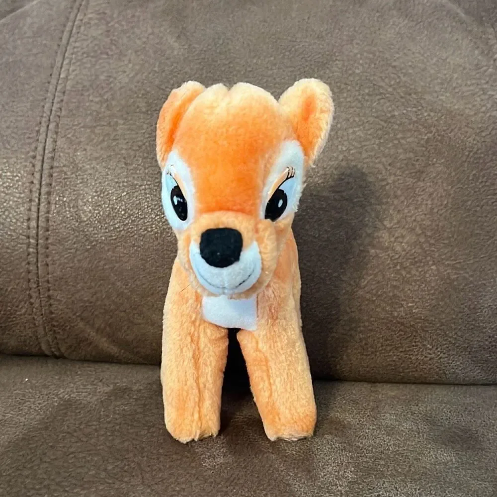 Vintage 1980’s Walt Disney Bambi 7” Plush‎ Stuffed Animal